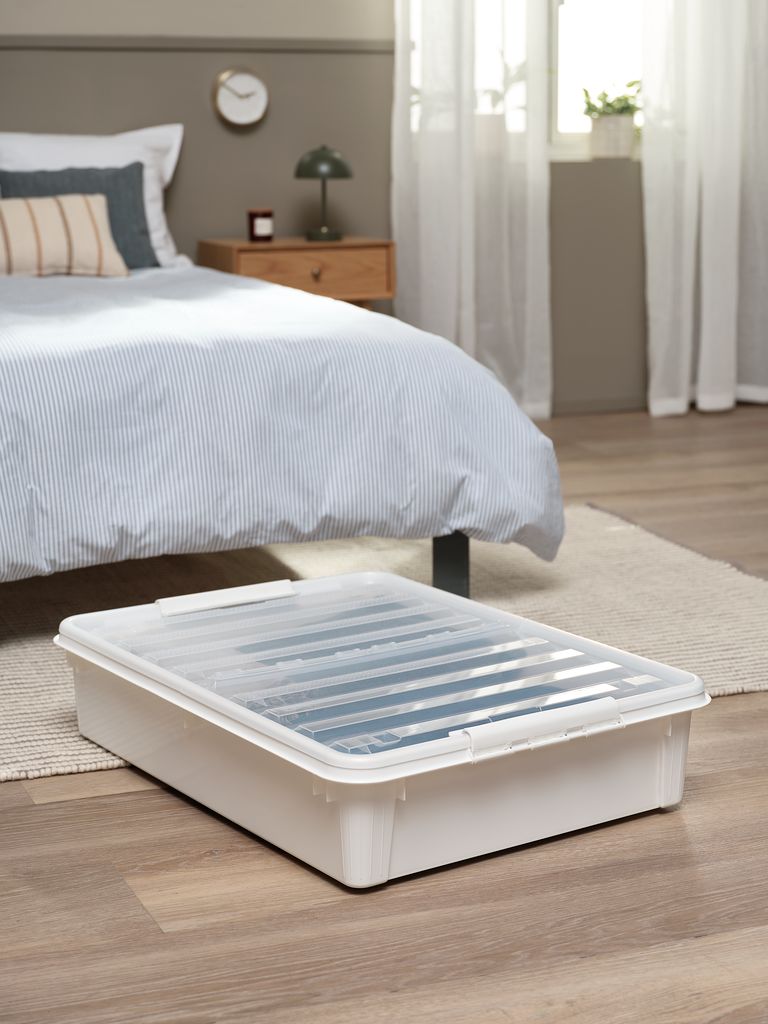 SMARTSTORE CLASSIC 60 60L gultasveļas ratiņi ar vāku