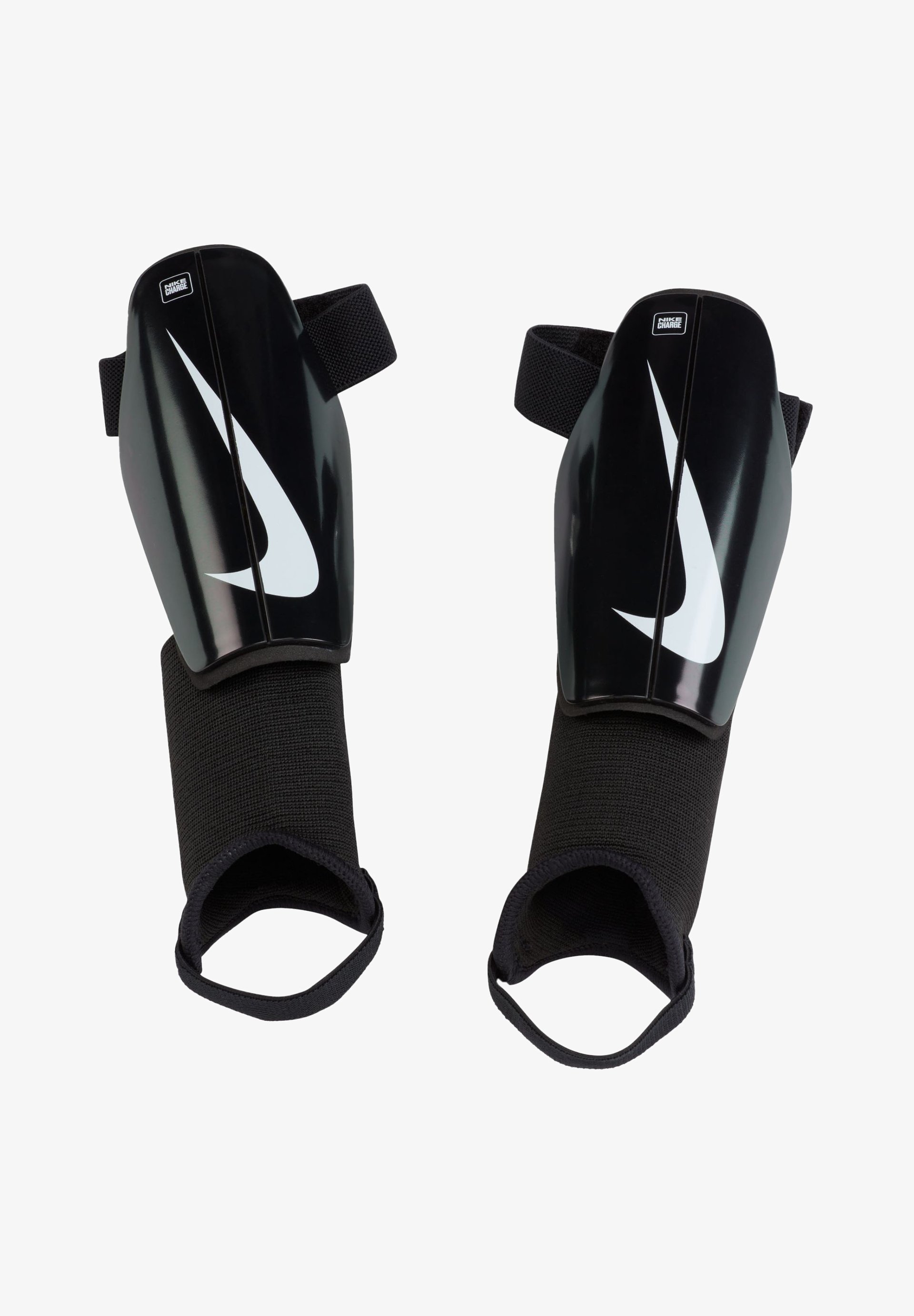 Nike Performance CHARGE UNISEX - Scheenbeschermers - zwart/zwart/wit