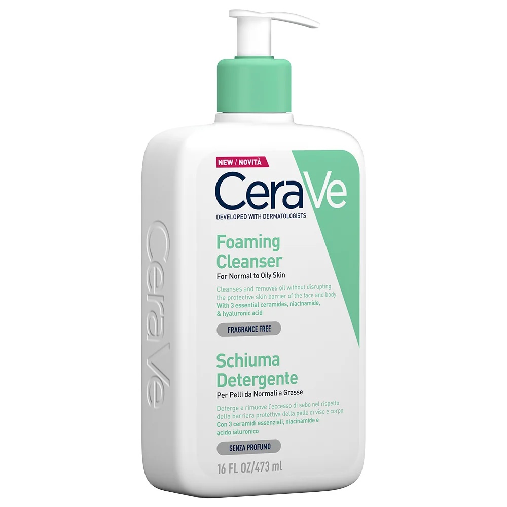 CERAVE CeraVe Reinigungsschaum 473 ml Normale bis fettige Haut