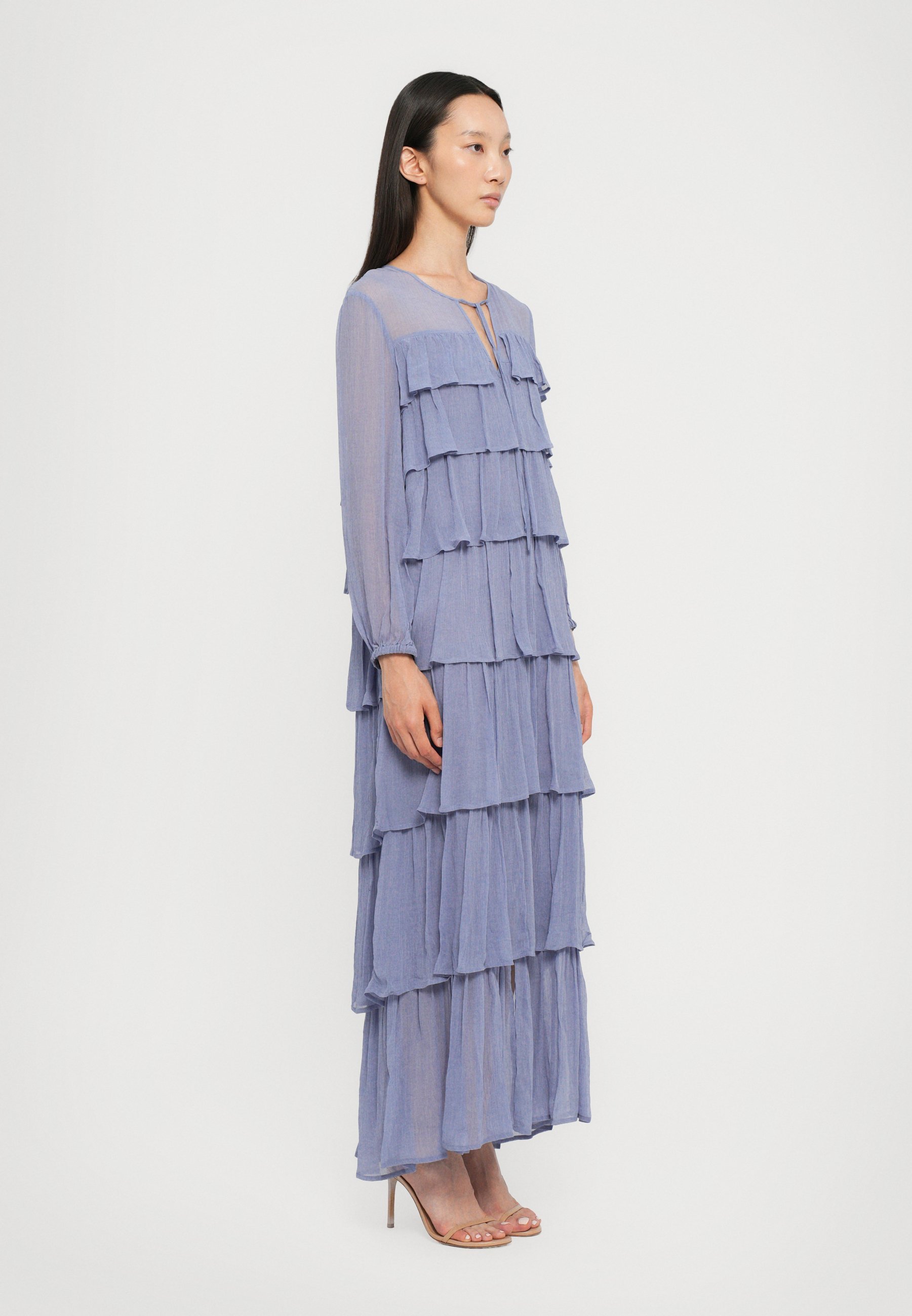 Boom en Paard Tuin ARIELLE - Maxi jurk - stormblauw