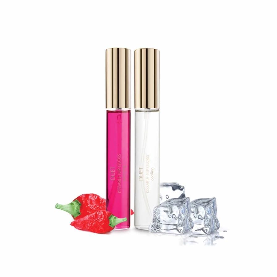 Bijoux Indiscrets Nip Gloss Duo Rinfrescante e Riscaldante