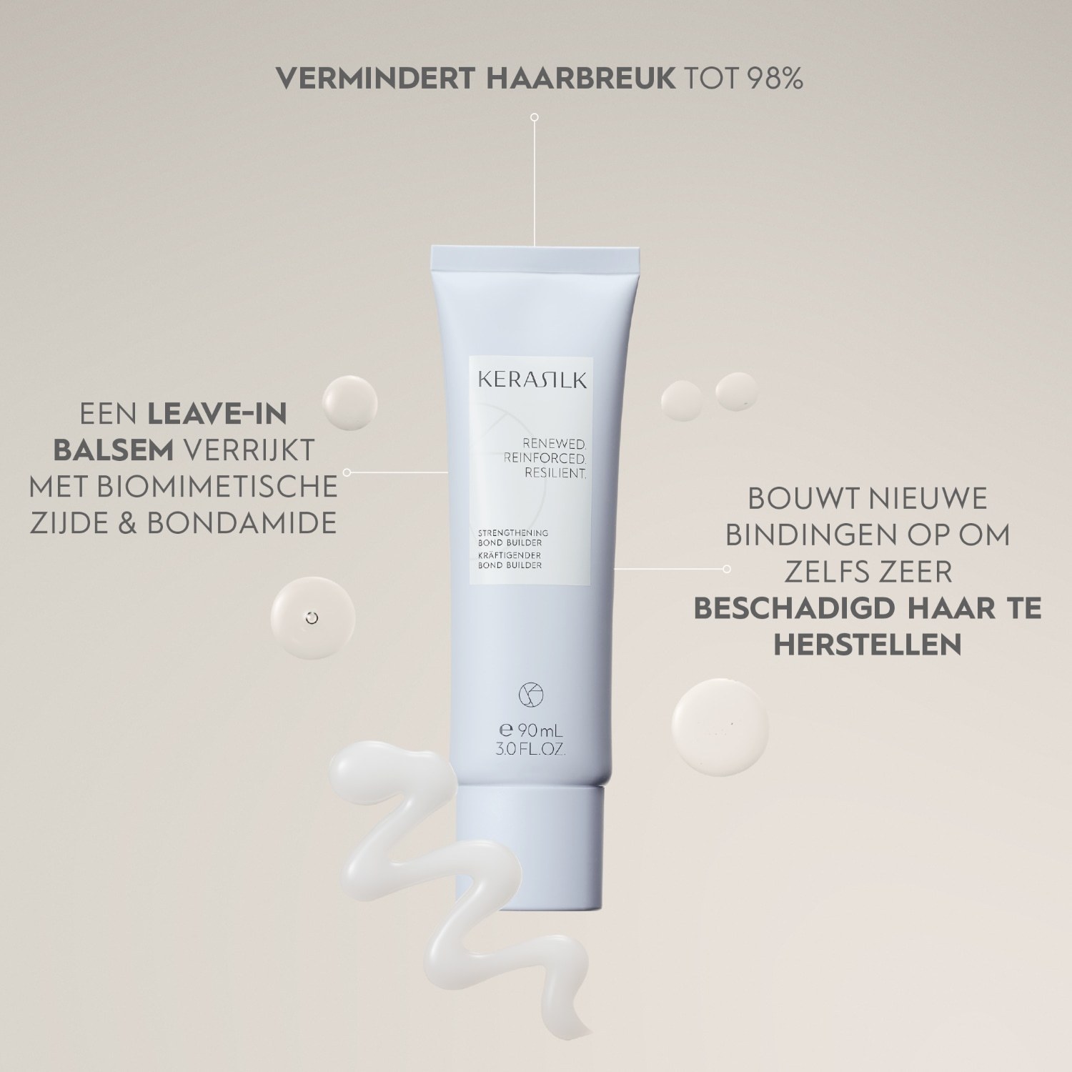 KERASILK serum za kosu za jačanje strukture kose – 90 ml