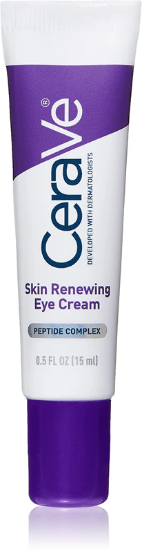 CeraVe Skin Renewing Eye Cream is een oogcrème die de beschermende barrière van de huid vernieuwt.