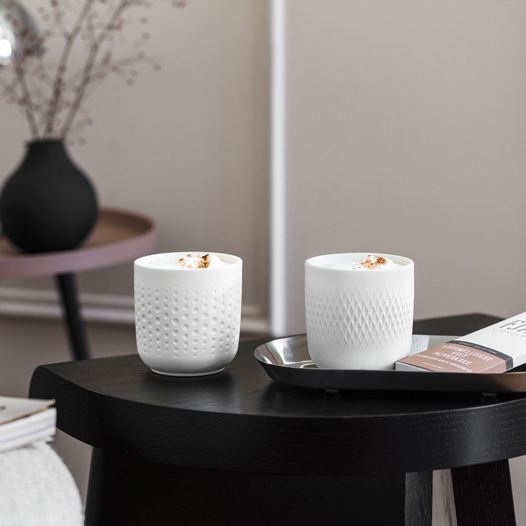 Villeroy & Boch krūzīšu komplekts, 2 daļas, Collier blanc manufaktūra - 1 daļa