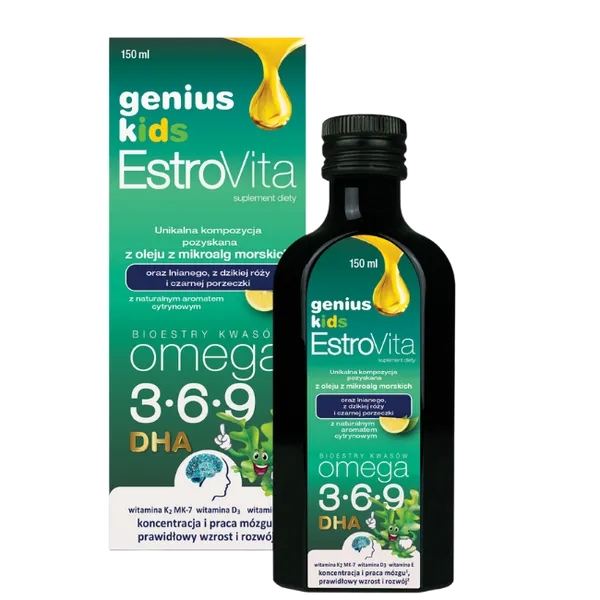 Estrovita Genius Niños Omega 3-6-9
