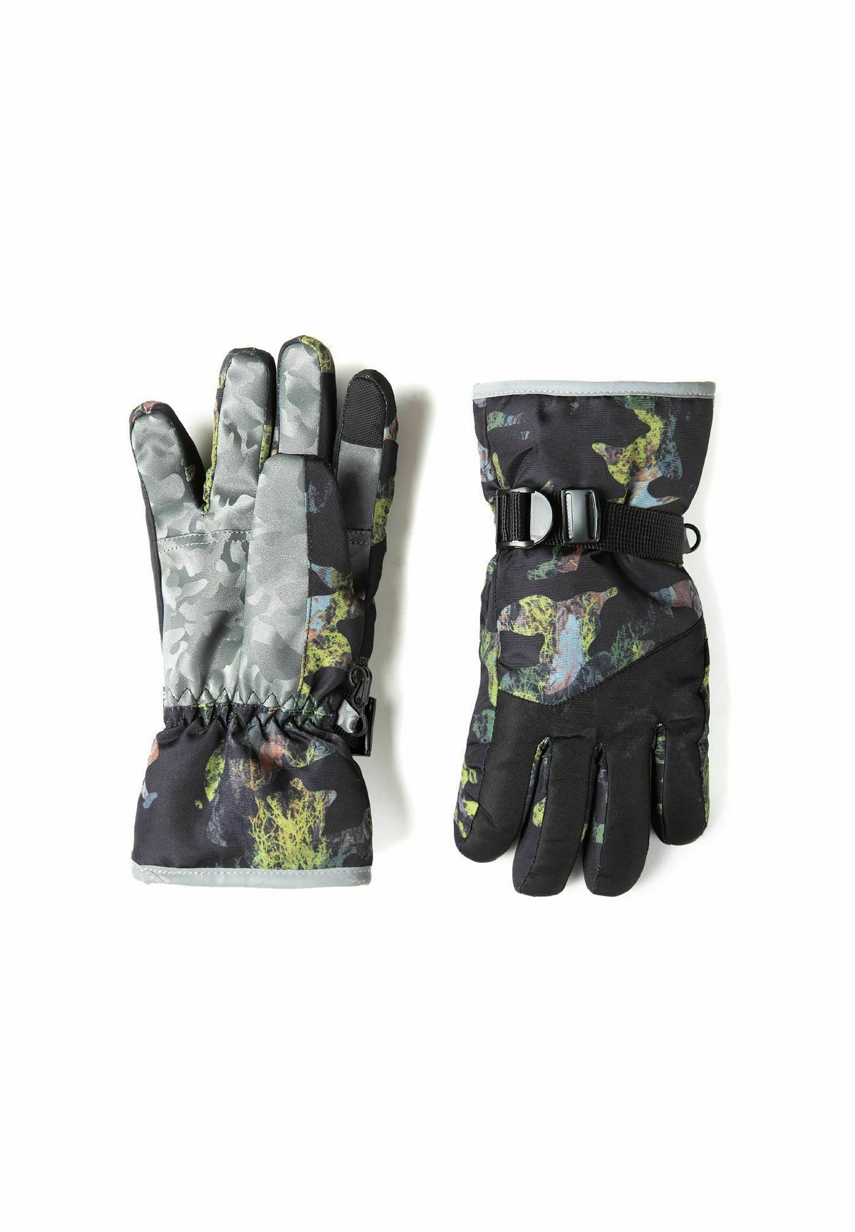 MINOTI WATERPROOF MET REFLECTEREND PANEEL - Handschoenen - zwart