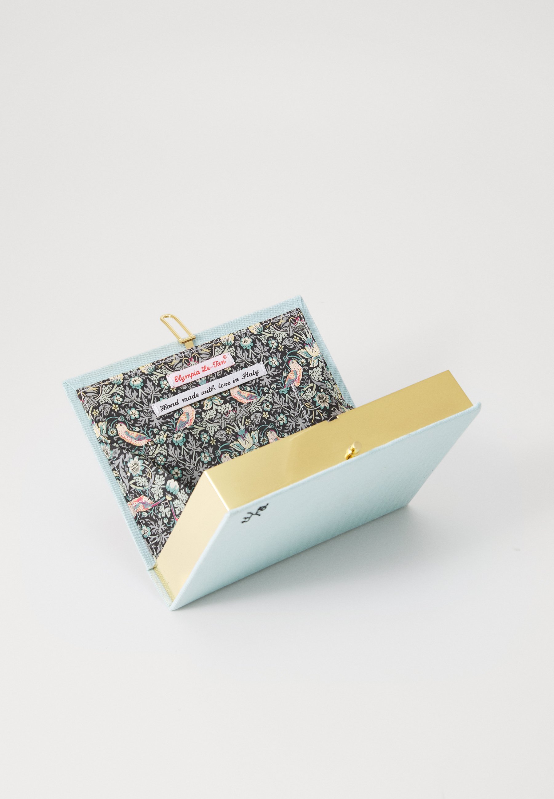 Olympia Le-Tan BOEK SNEEUWWITJE - Clutch - aquamarijn