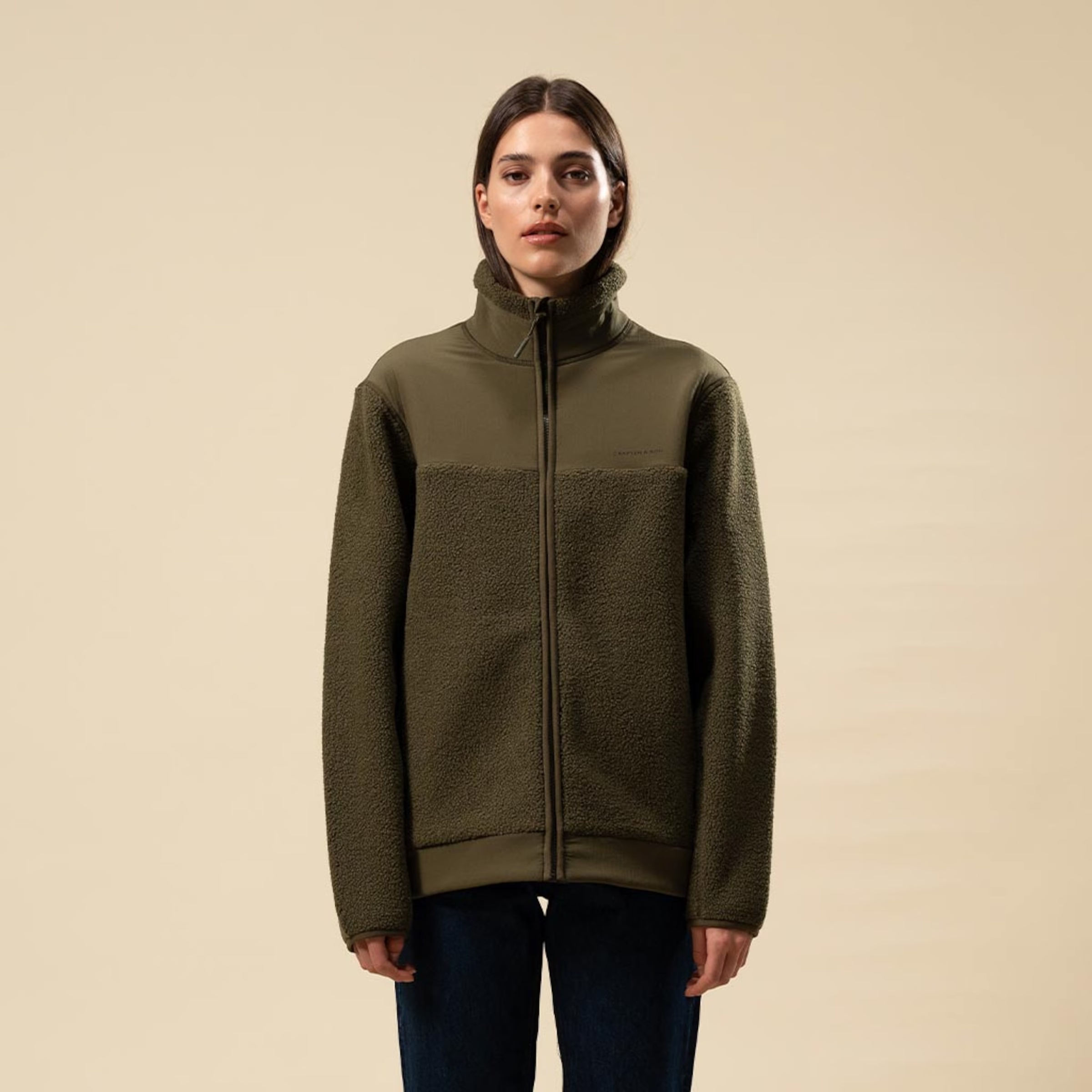 Veste polaire vert forêt pour tous les jours