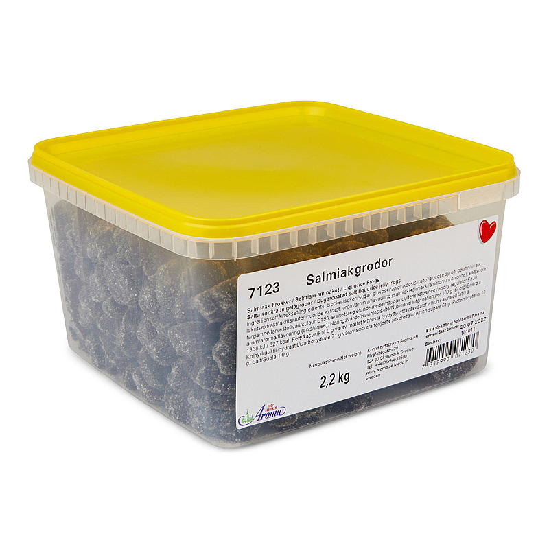 KnallGoodt Frogs Salmiakk 2,2 kg