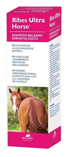 Shampoing dermatologique NBF LANES Ribes Horse Ultra 1 litre