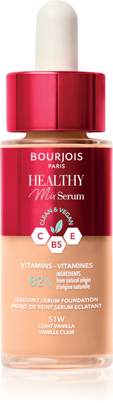 Base leve Healthy Mix da Bourjois para um look natural