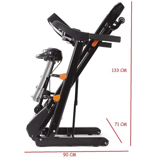  Semi-professionele loopband 2 pk Multi Gym Geïntegreerde massage Automatische hellingshoek