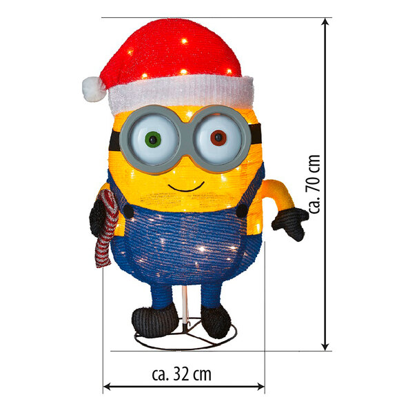Χριστουγεννιάτικη φιγούρα LED Minion