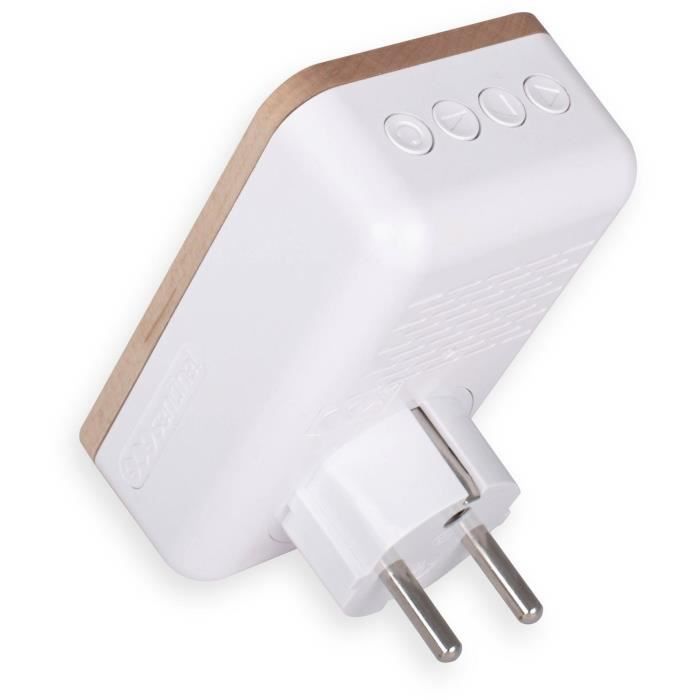 Wireless and battery-free doorbell with integrated plug - SCS SENTINEL - CSF0105 - SONE + Cosy - 25 melodies