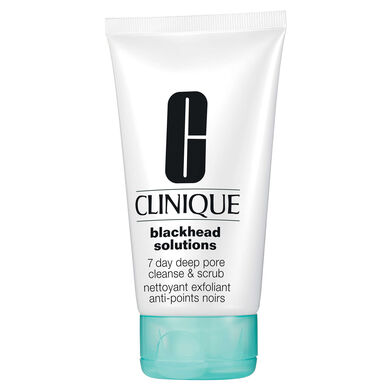 Clinique Blackhead Solutions 7 Day Deep Pore Scrub Dyp pore eksfolierende maske 125 ml