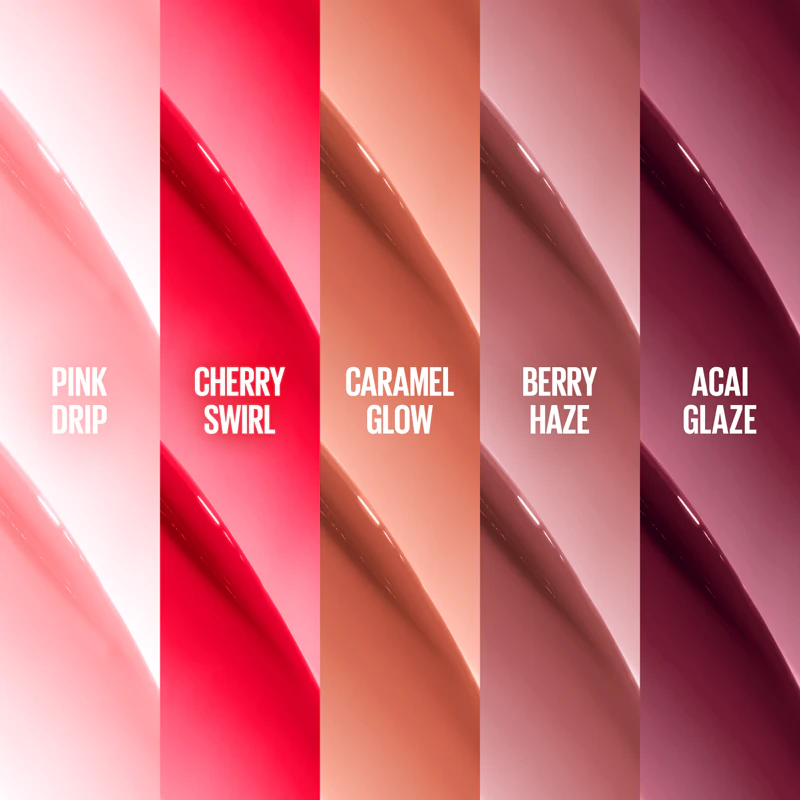 Bálsamo Labial Lifter Glaze da Maybelline New York, Intensamente Hidratante e com Alto Brilho.