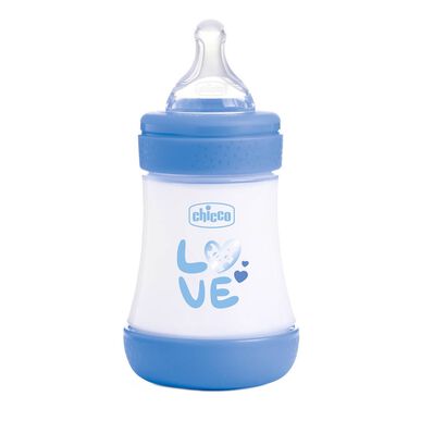 Chicco Perfect 5 babyfles met langzame doorstroom, 150 ml