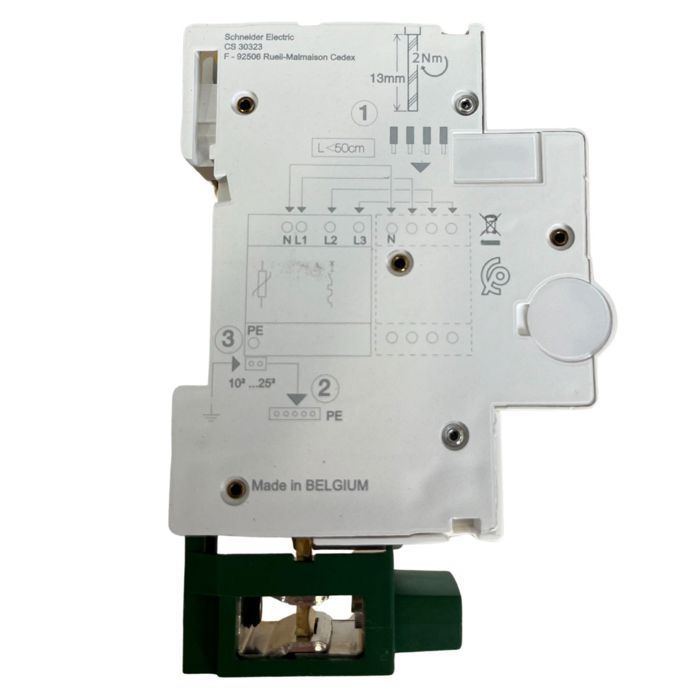 A9l16618 Schneider - Para-raios autoprotegido trifásico + neutro tipo 2 - 10kA - Relé de sinalização