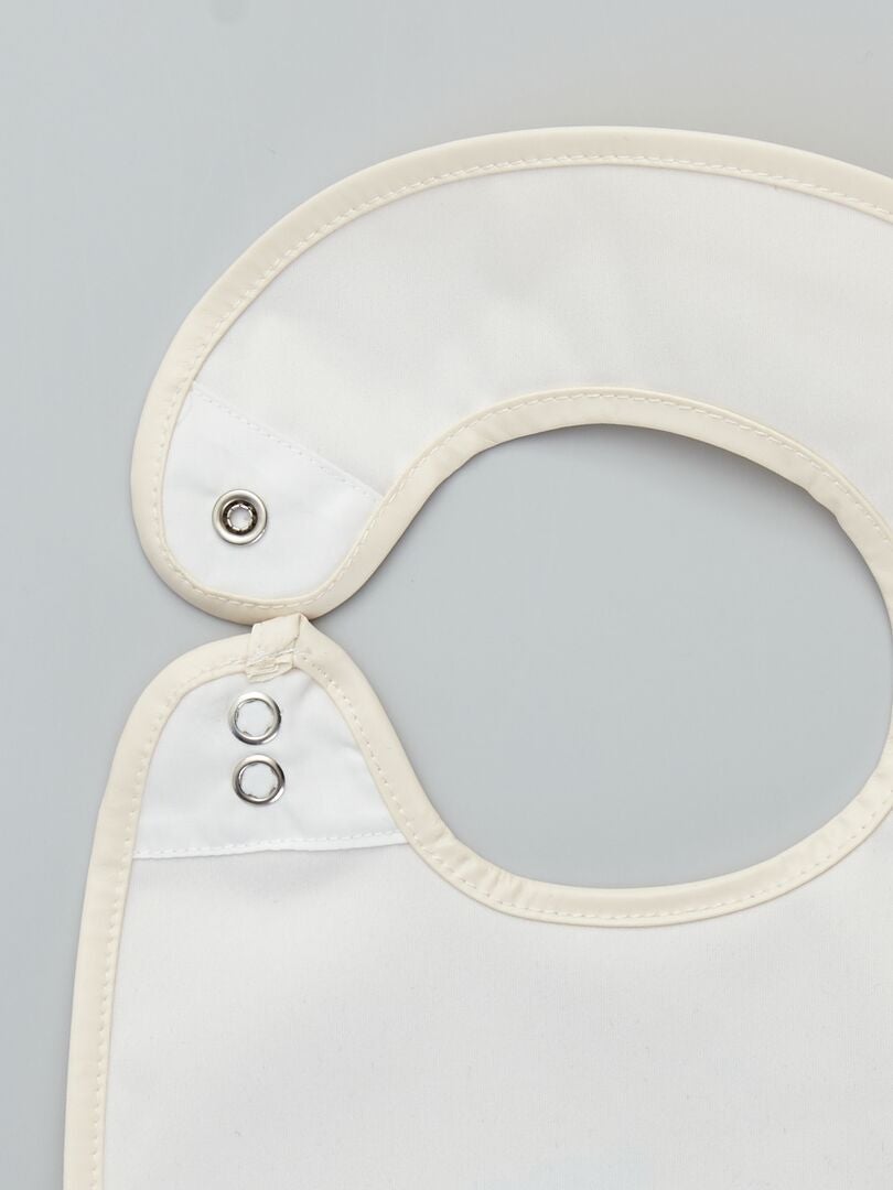 Conjunto de 2 Babadores Impermeáveis - AZUL