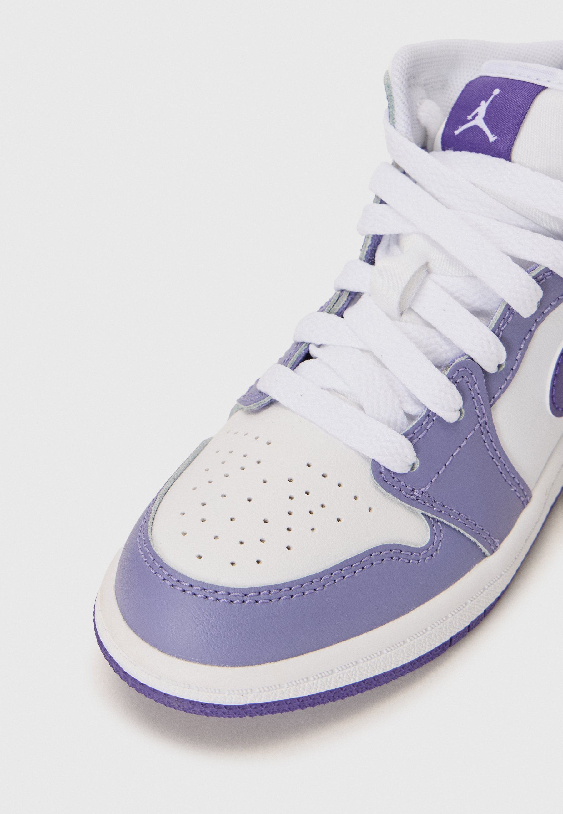 Jordan JORDAN 1 MID UNISEX - Hoge sneakers - dusty amethyst/court purple/white