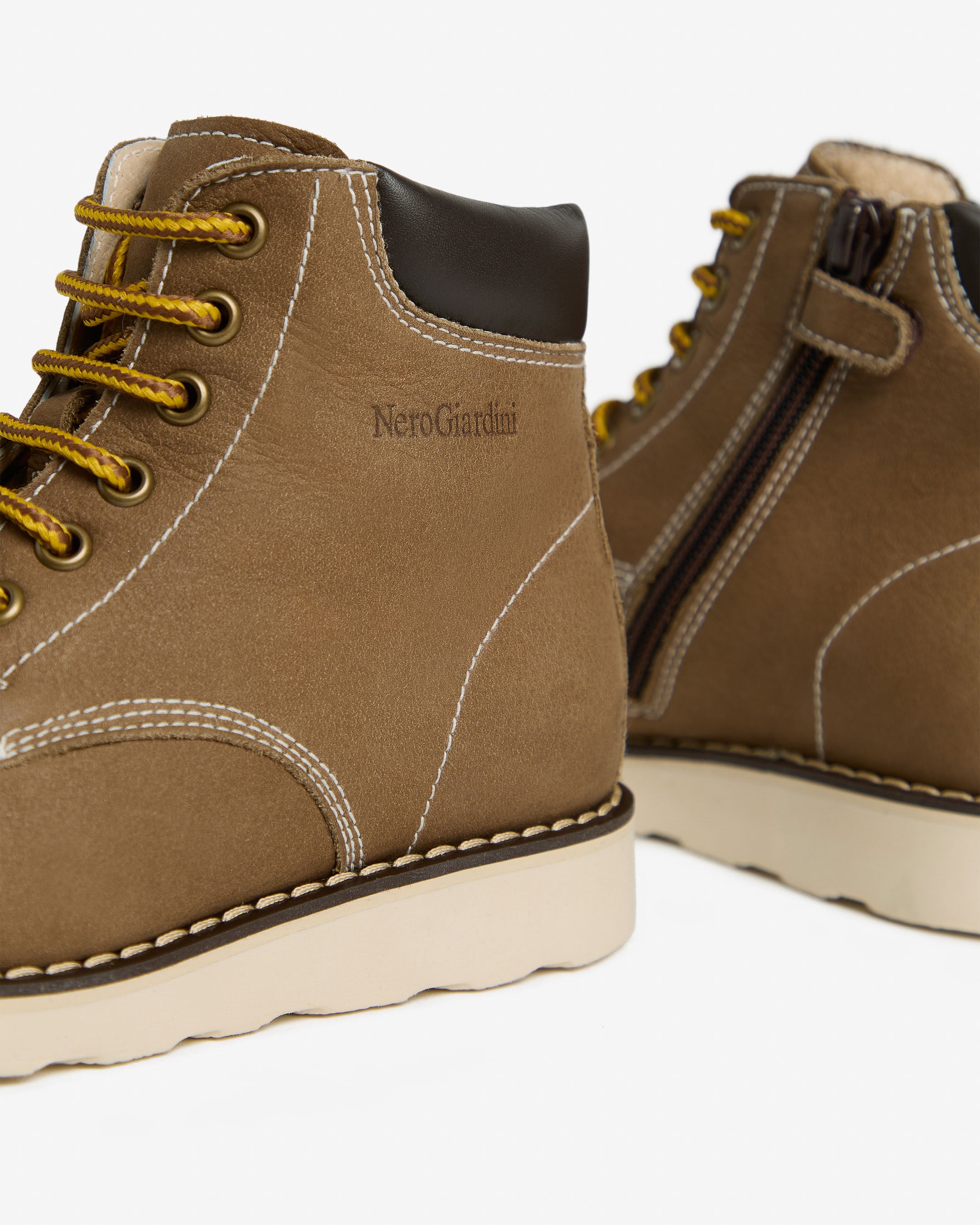  Leder-Ankle-Boots für Jungen