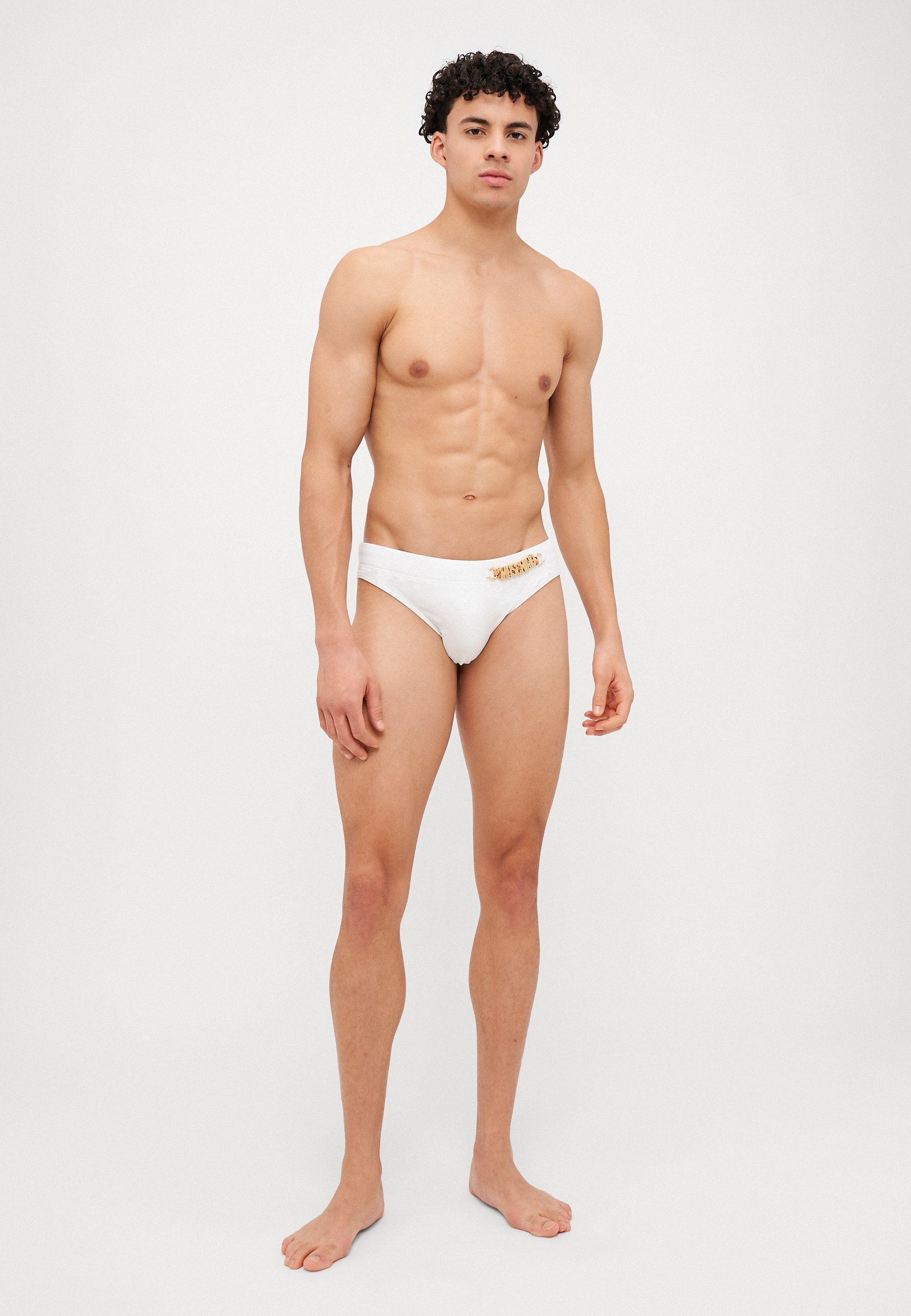 Slip de bain Moschino - Blanc