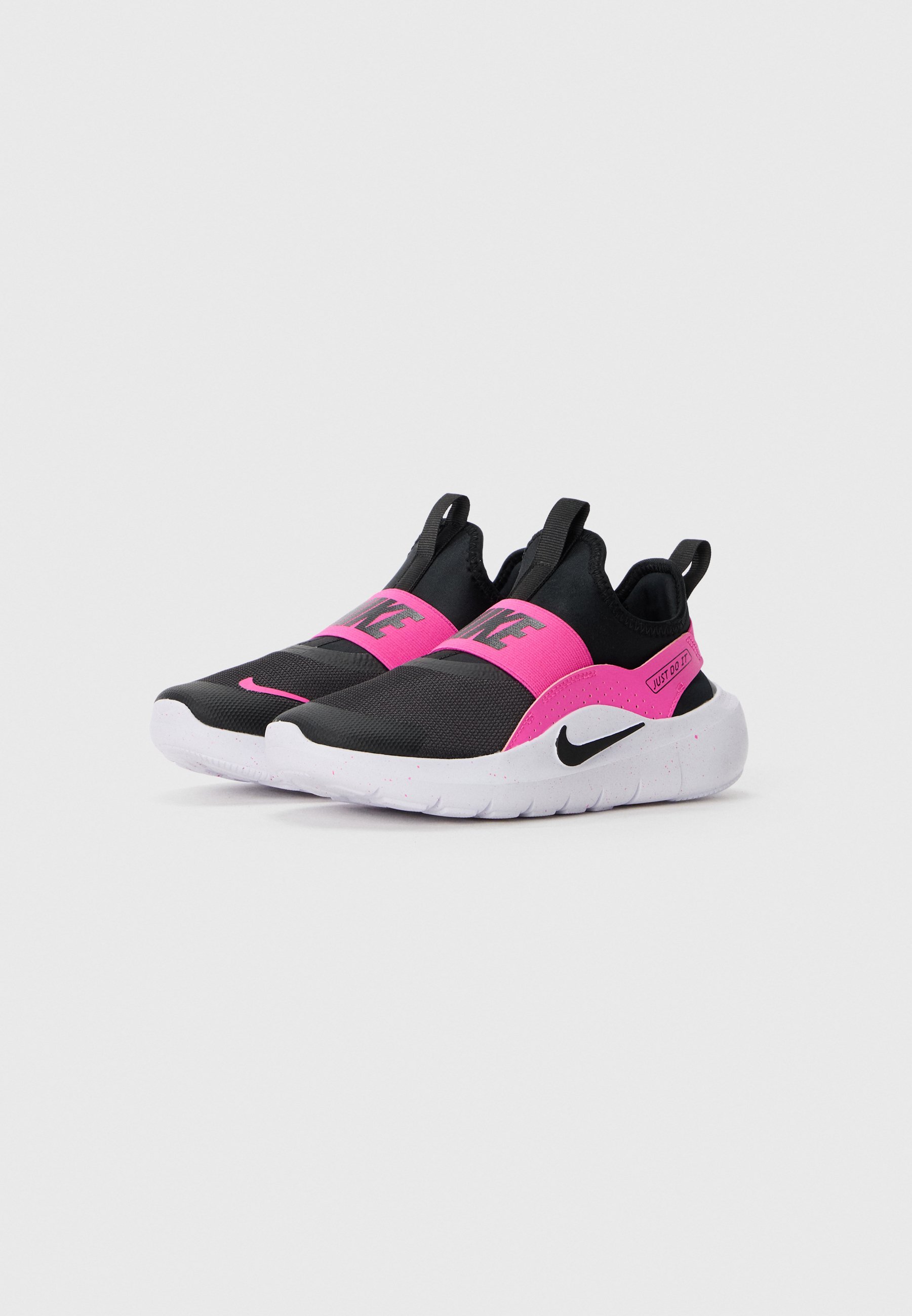 Nike Performance FLEX RUNNER 4 UNISEX - Hardloopschoenen voor op de weg - laser fuchsia/zwart/wit