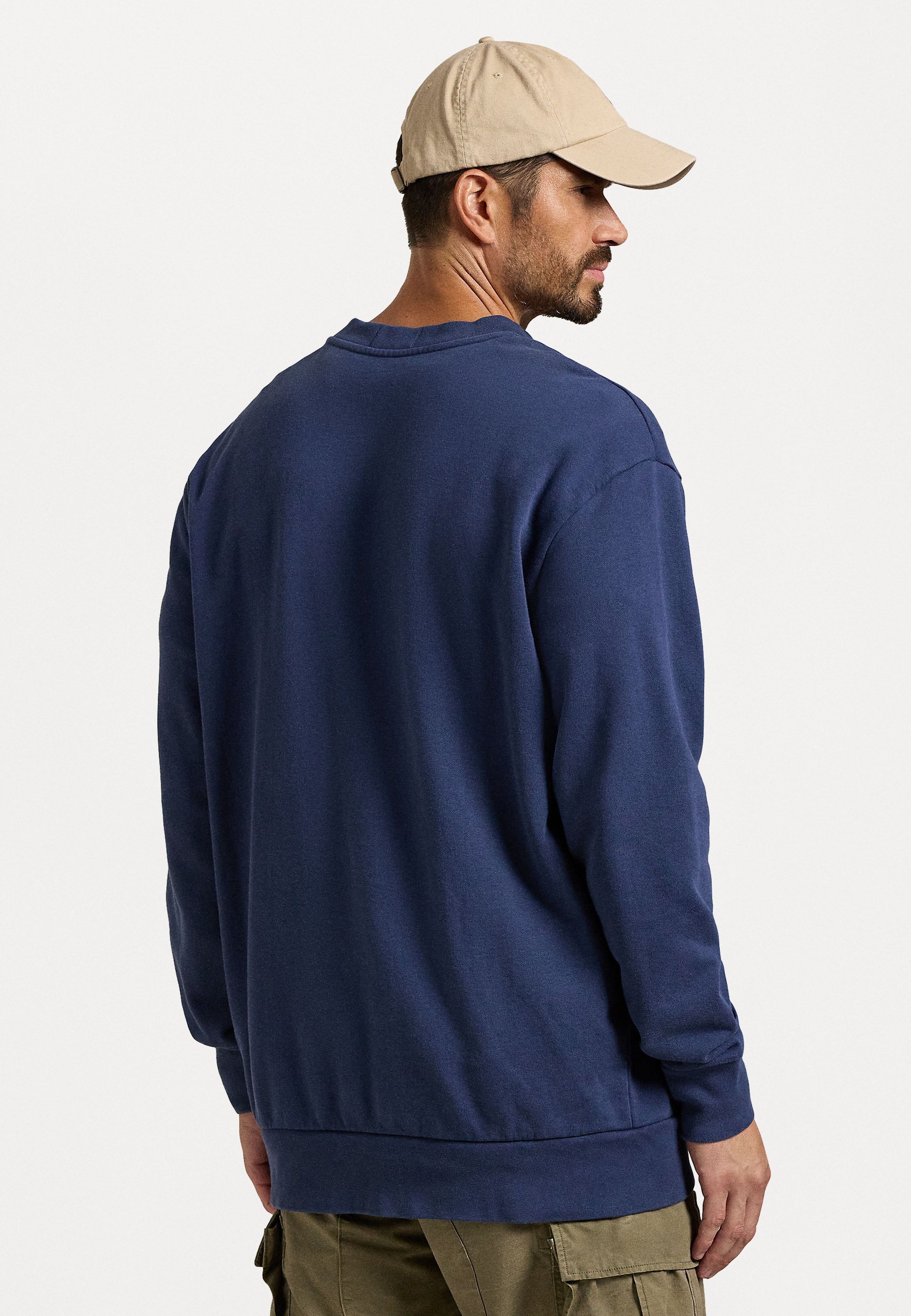 Polo Ralph Lauren Big & Tall Fleece-Sweatshirt mit Schlaufenrücken - Sweatshirt - Cruise Navy