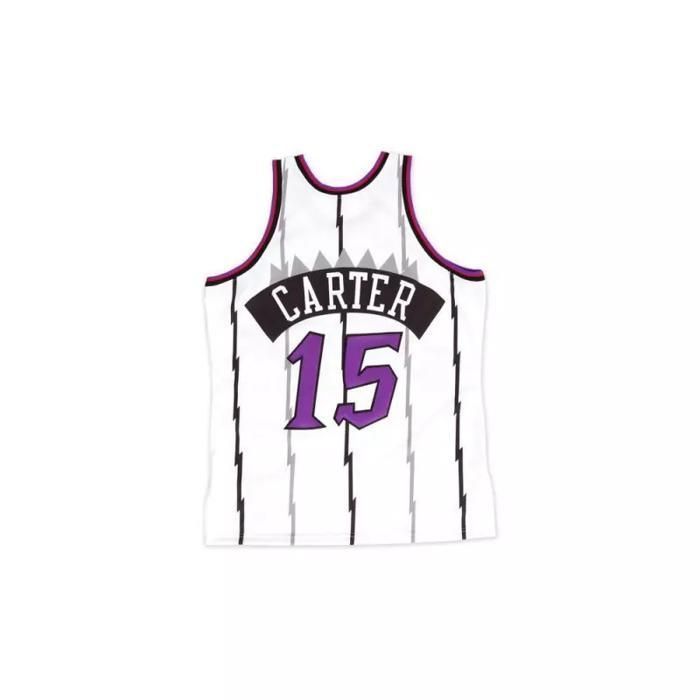NBA Vince Carter Toronto Raptors Trikot 1998-99 Mitchell & Ness Hardwood Classics Weiß -Mitchell & Ness- Größe: M