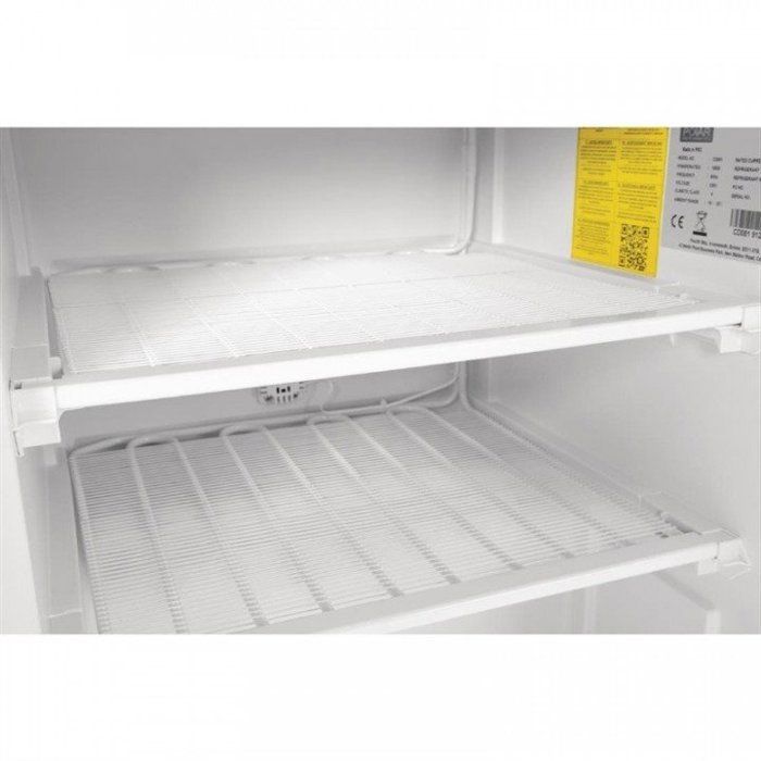 Gefrierschrank aus Edelstahl, 140 Liter, mit einer wechselbar anschlagbaren, abschließbaren Tür, 150 W, 220 V – Einphasig