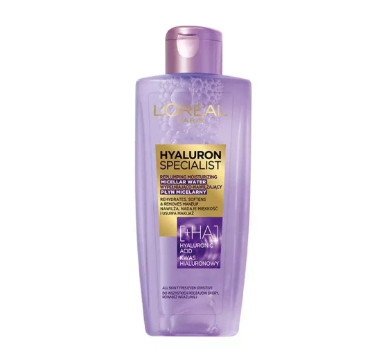 L'Oréal Paris Hyaluron Specialist wypełniająco-nawilżający płyn micelarny 200 ml