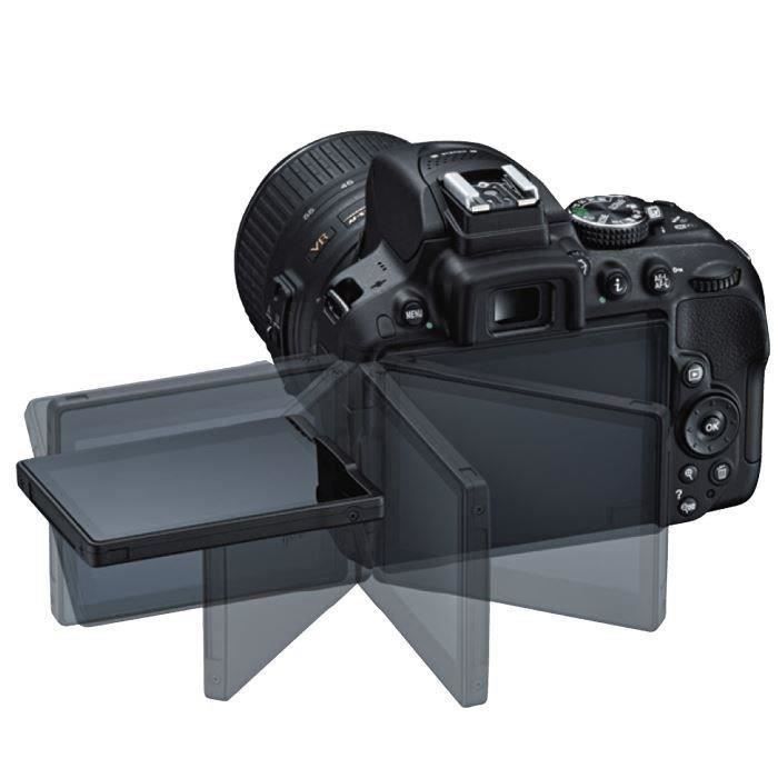 Nikon D5300 digitale spiegelreflexcamera + 18-55mm VR II-objectief - Zwart