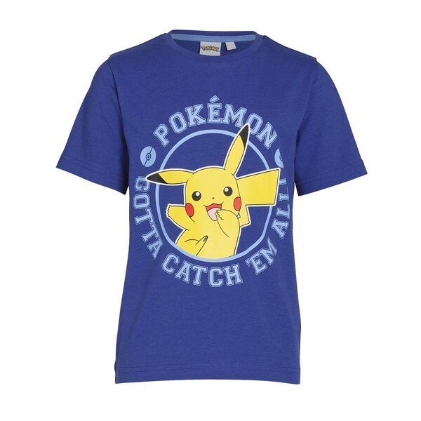Tričko Pokémon modré, veľkosť 122-128