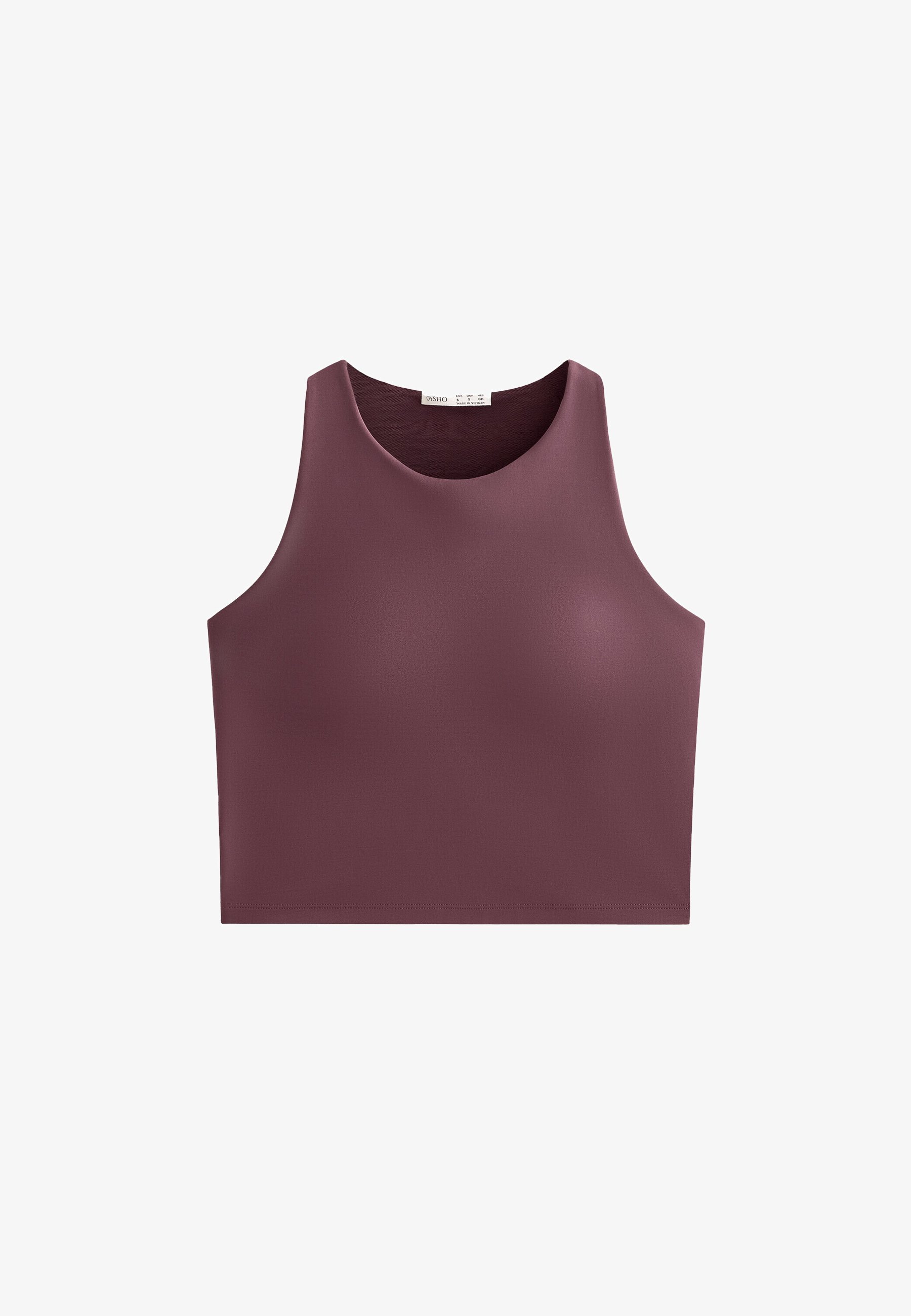OYSHO NECKHOLDER - Haut - rose
