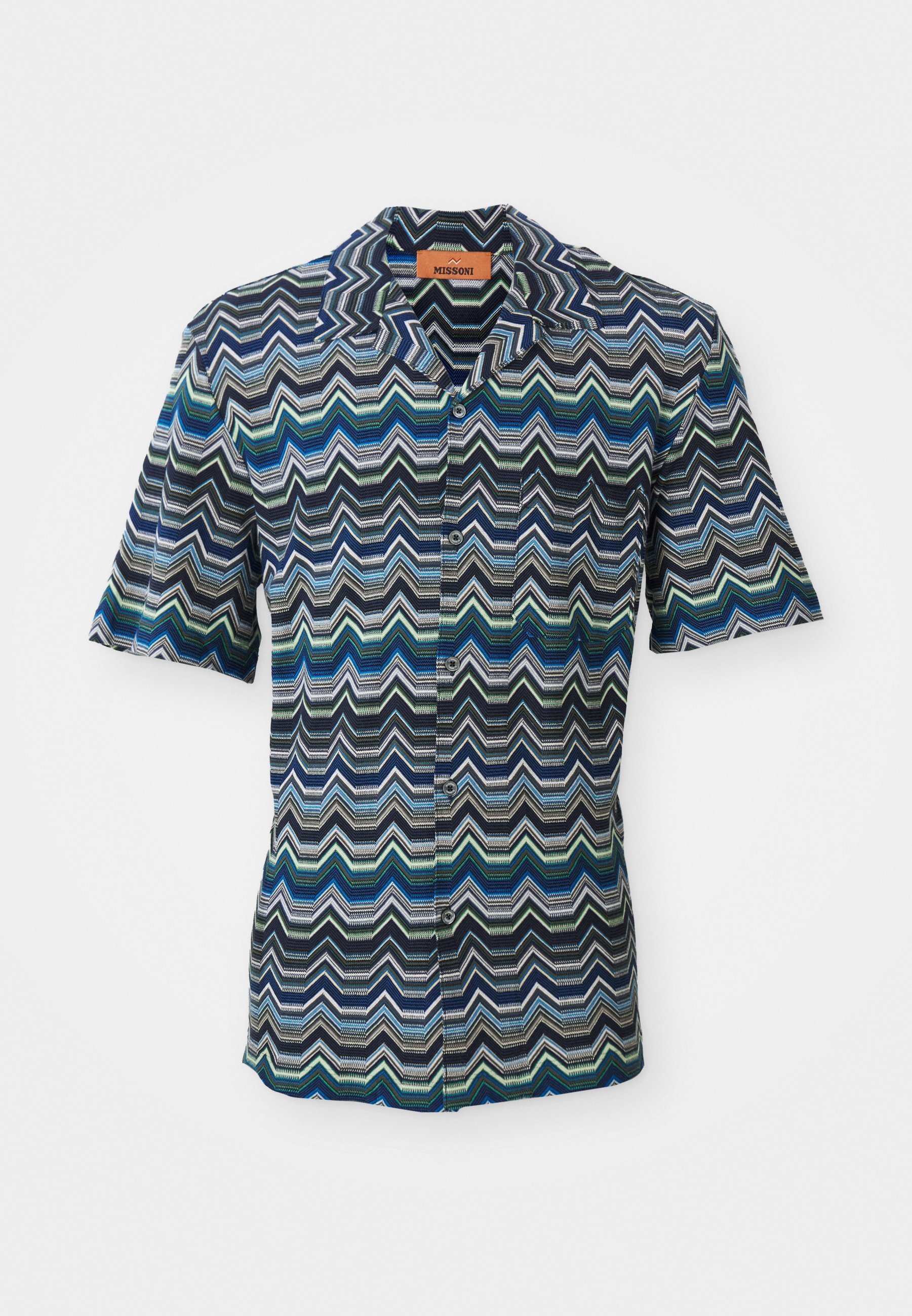 Missoni LÜHIKESTE VARRUKATEGA SÄRK - SÄRK - sinine/roheline