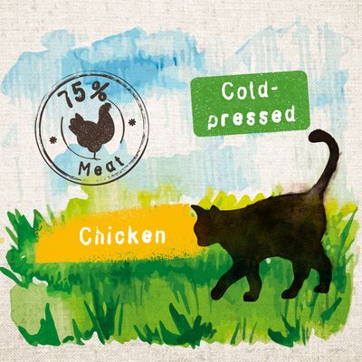 x 3kg Feringa Ração Seca Prensada a Frio para Gatos Adultos com Sabor a Frango - 15% de Desconto!*