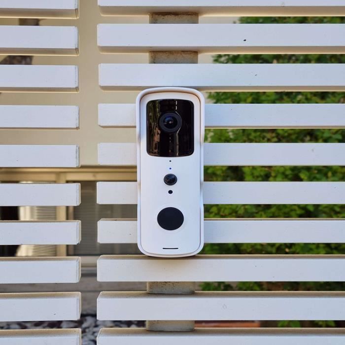 DAEWOO DB501W Kabellose Smart-Video-Türklingel – Nachtsicht – Kompatibel mit Alexa und Google Home