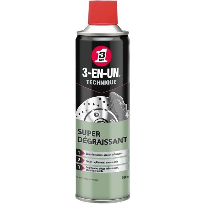 Aerosol superdesengrasante técnico 3 en 1 - 500 ml