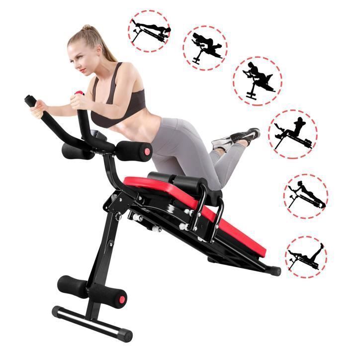 Appareil à Abdominaux Pliable - HOMEFITNESSCODE - 5 Minute Shaper - Entraînement Complet du Corps