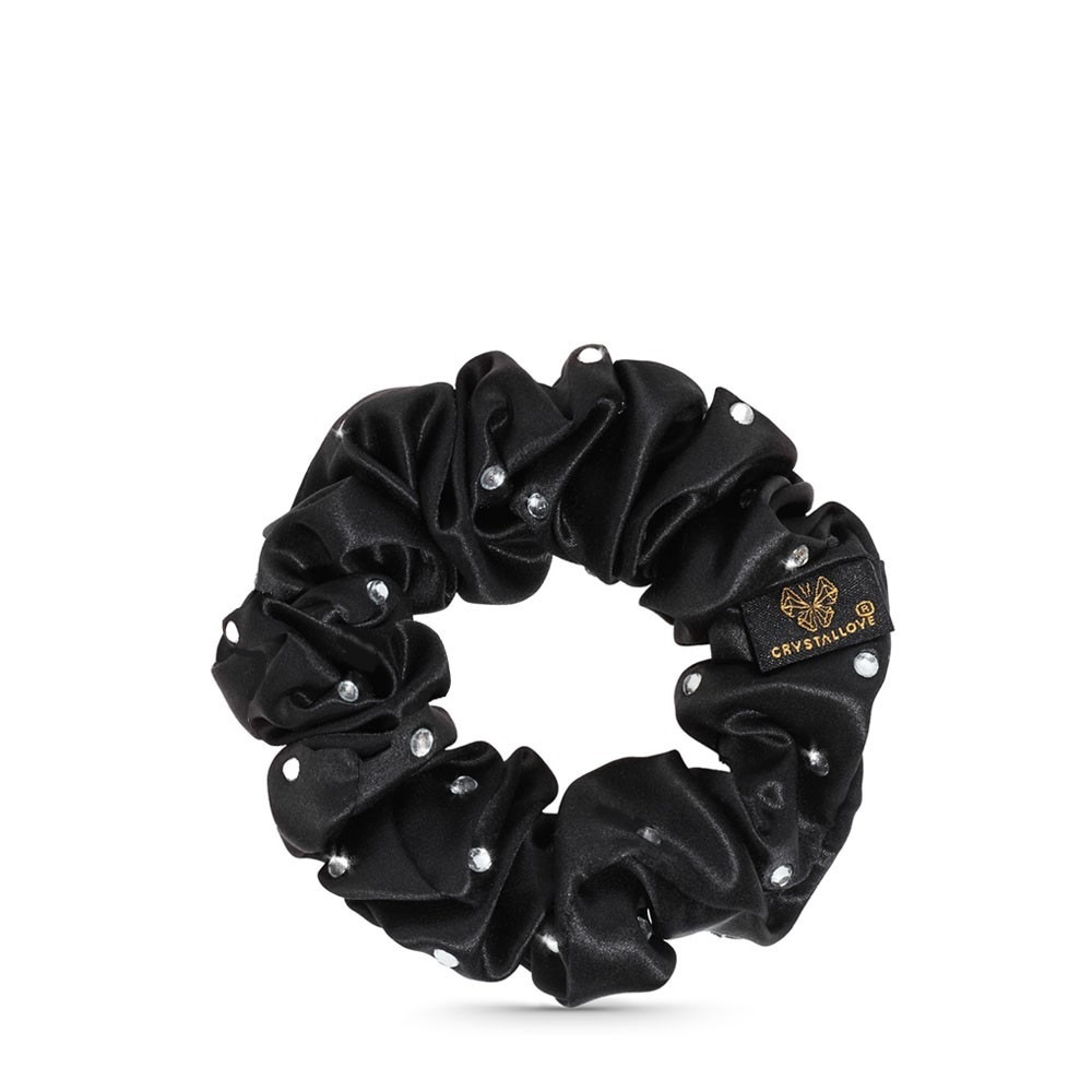 Crystallove Crystalized silk - black