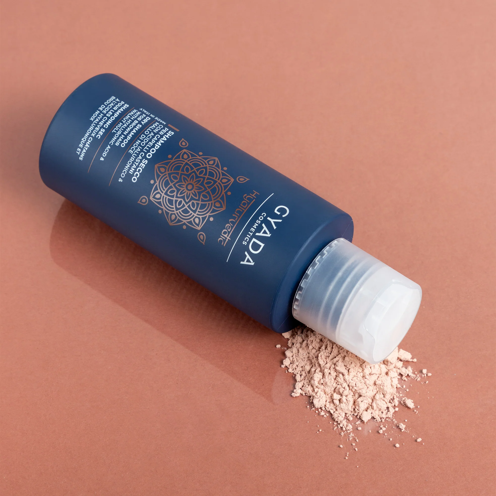 Hyalurvedic Shampoo Secco Capelli Castani - Shampoo Secco