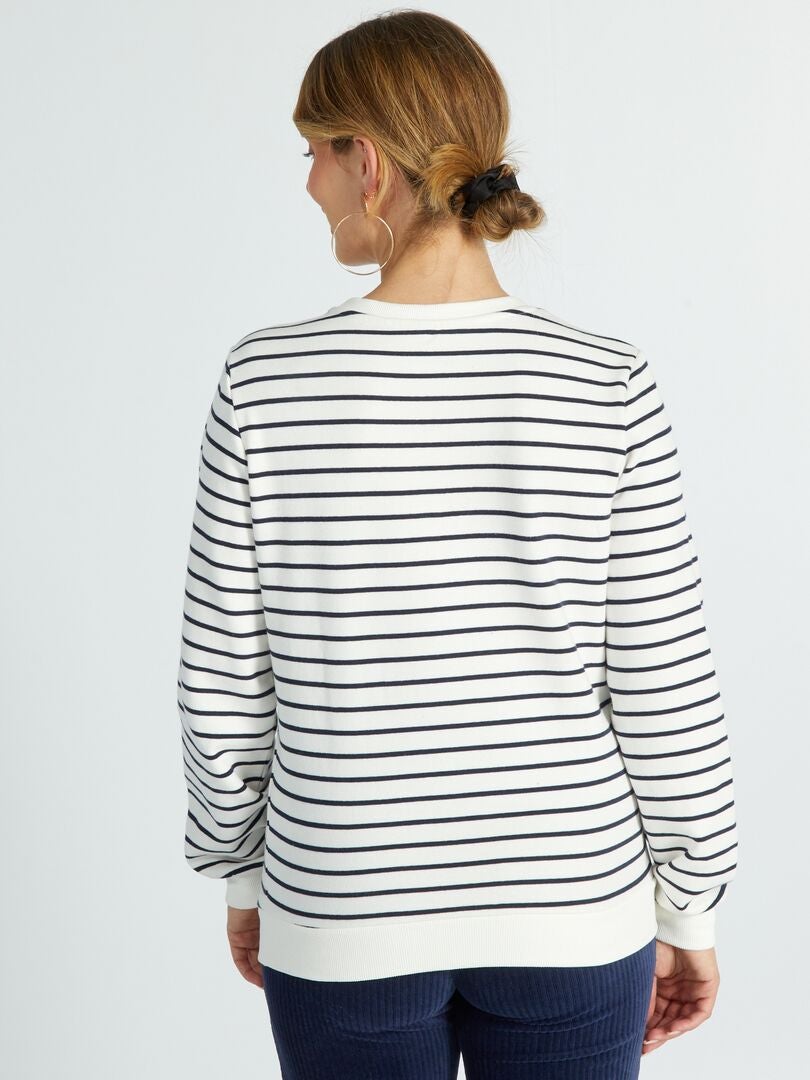 Verpleegkundig sweatshirt - WIT