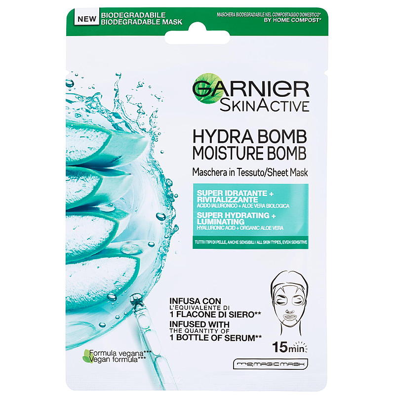 Garnier gezichtsmasker Skin Active Hydrabomb Garnier