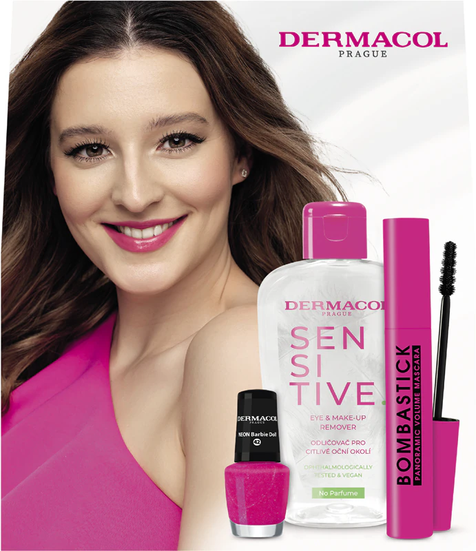 Kit Dermacol Bombastick para uma aparência perfeita da boneca Barbie de 42 polegadas.