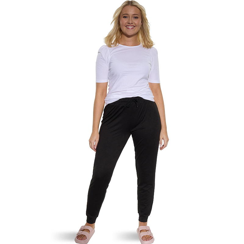 Komfortbukser størrelse S-XL svart