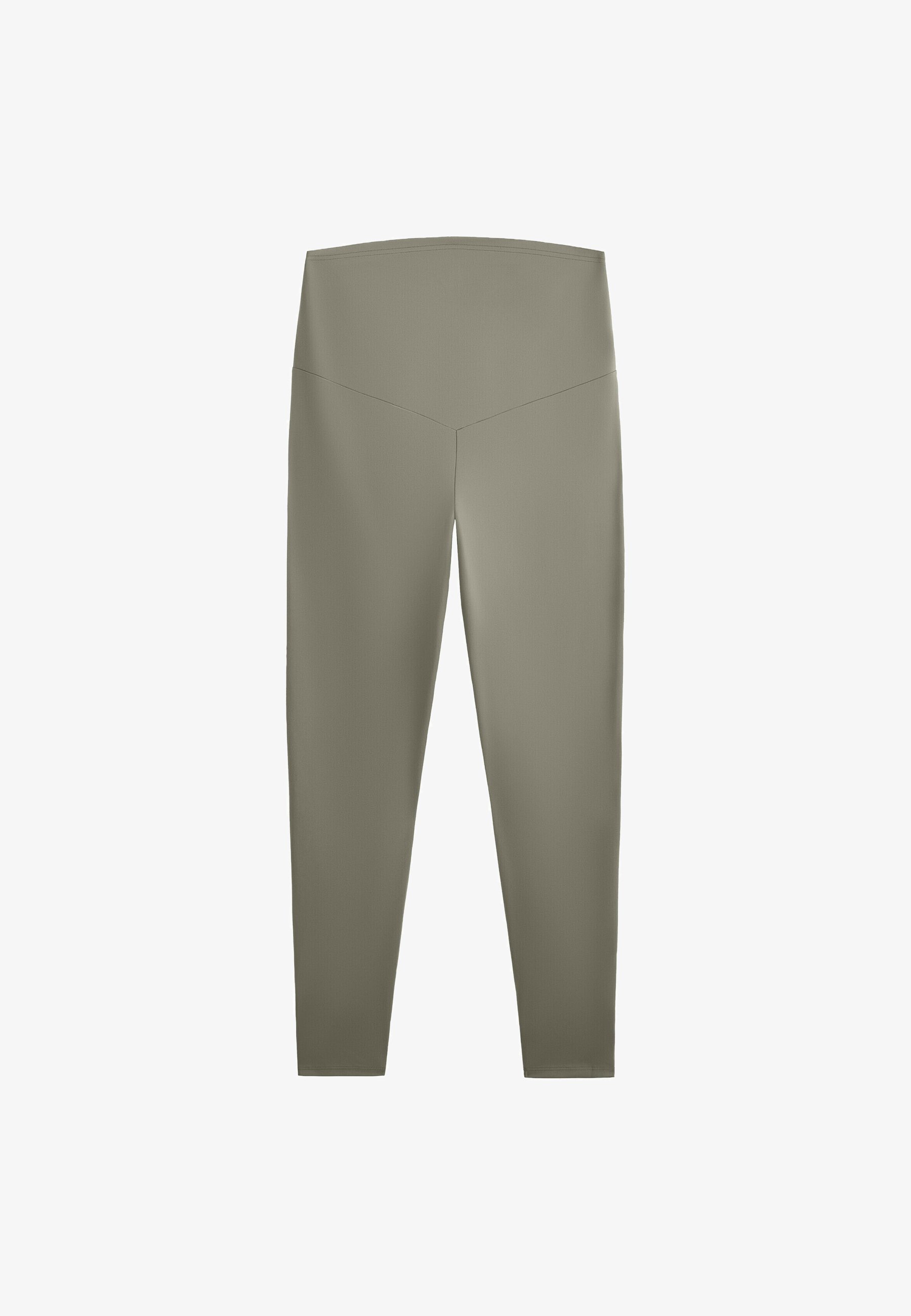 OYSHO COMFORTLUX 65cm ZWANGERSCHAPSlegging - kaki