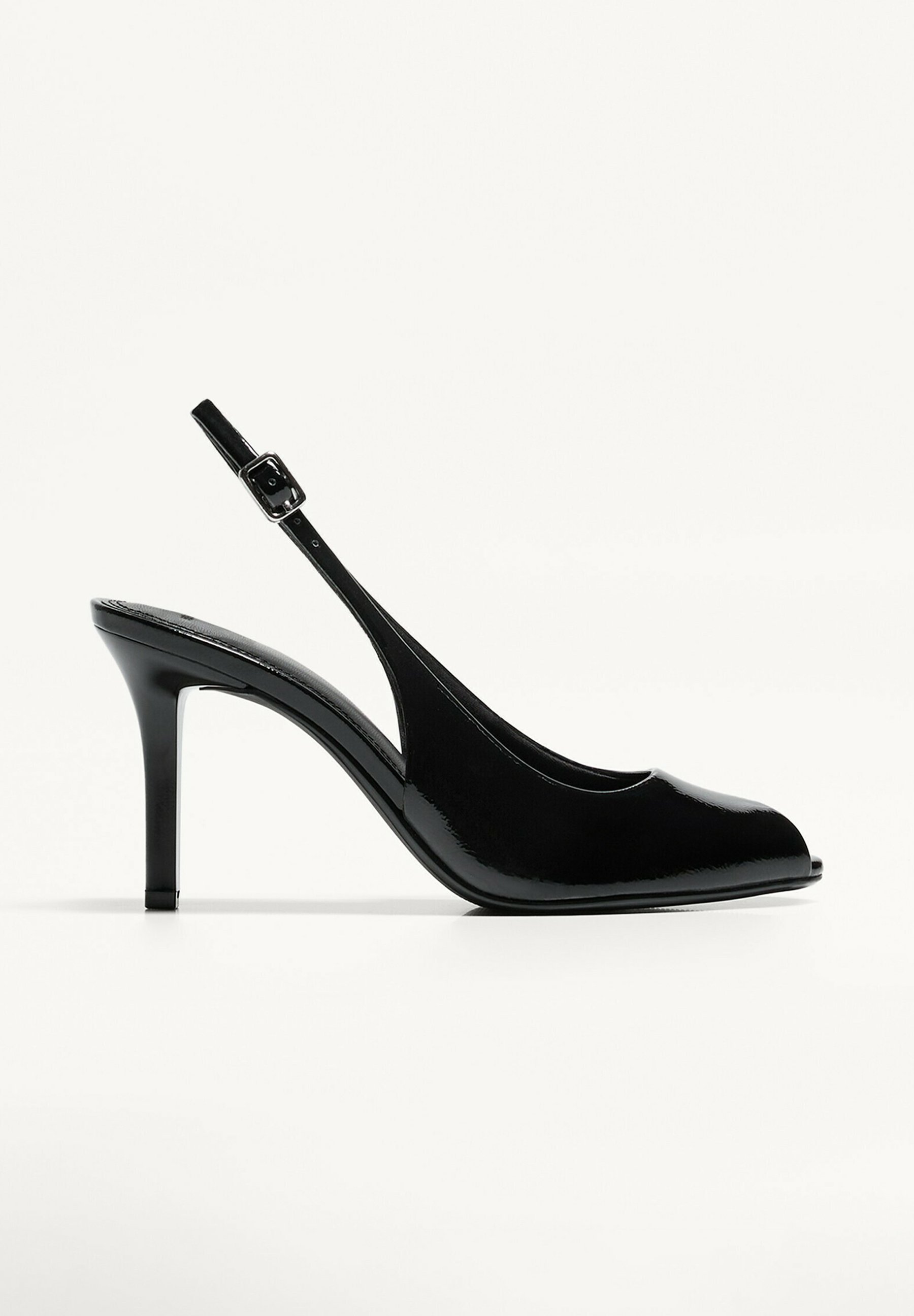 Bershka met opening - Peeptoe hakken - zwart