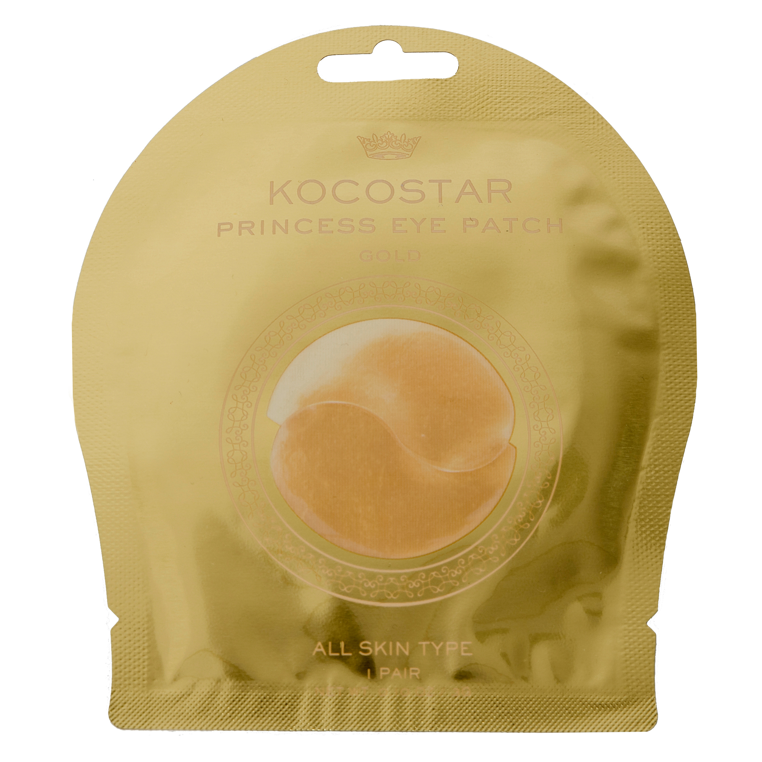 Princess Eye Patch Gold 1 pár - Kocostar