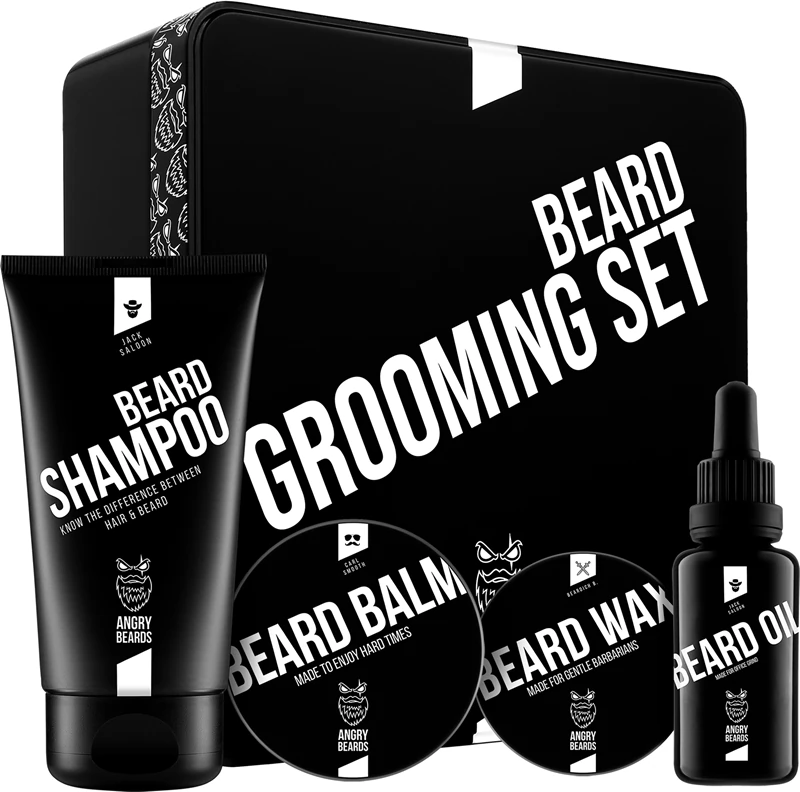 Kit de cuidados para barba Angry Beards
