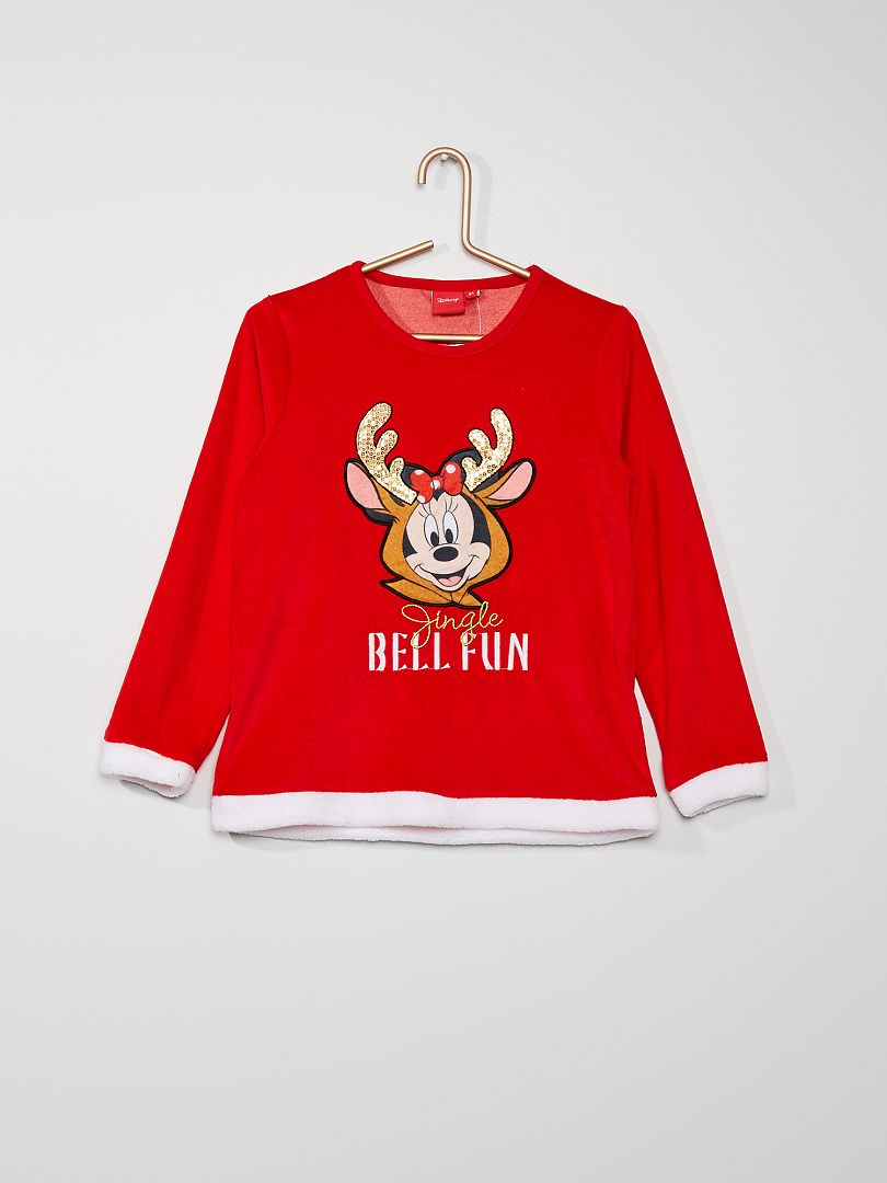 3-delige 'Mickey Mouse'-pyjama - ROOD